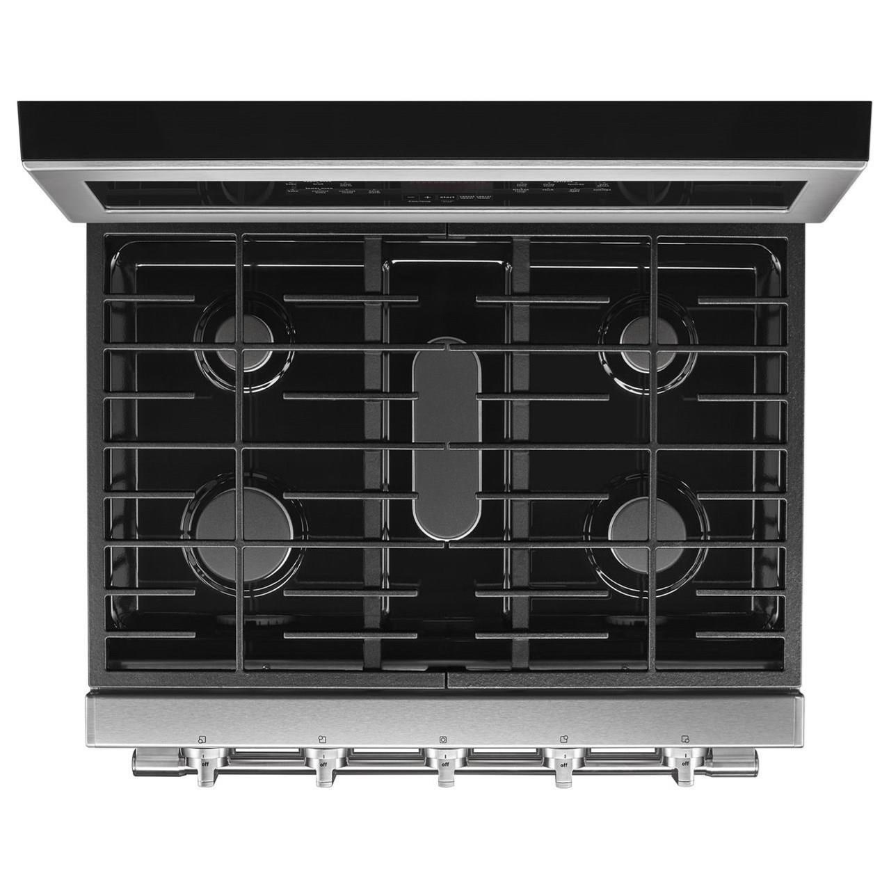 Maytag double oven store gas range